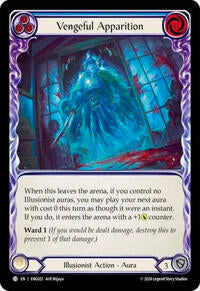 Vengeful Apparition (ENG022) [Blitz Deck: Part the Mistveil - Enigma]