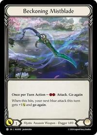 Beckoning Mistblade (NUU002) [Blitz Deck: Part the Mistveil - Nuu]