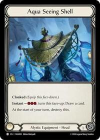 Aqua Seeing Shell (NUU003) [Blitz Deck: Part the Mistveil - Nuu]
