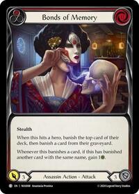 Bonds of Memory (Red) (NUU008) [Blitz Deck: Part the Mistveil - Nuu]