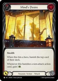 Mind's Desire (Red) (NUU012) [Blitz Deck: Part the Mistveil - Nuu]