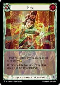 Hiss (Yellow) (NUU015) [Blitz Deck: Part the Mistveil - Nuu]