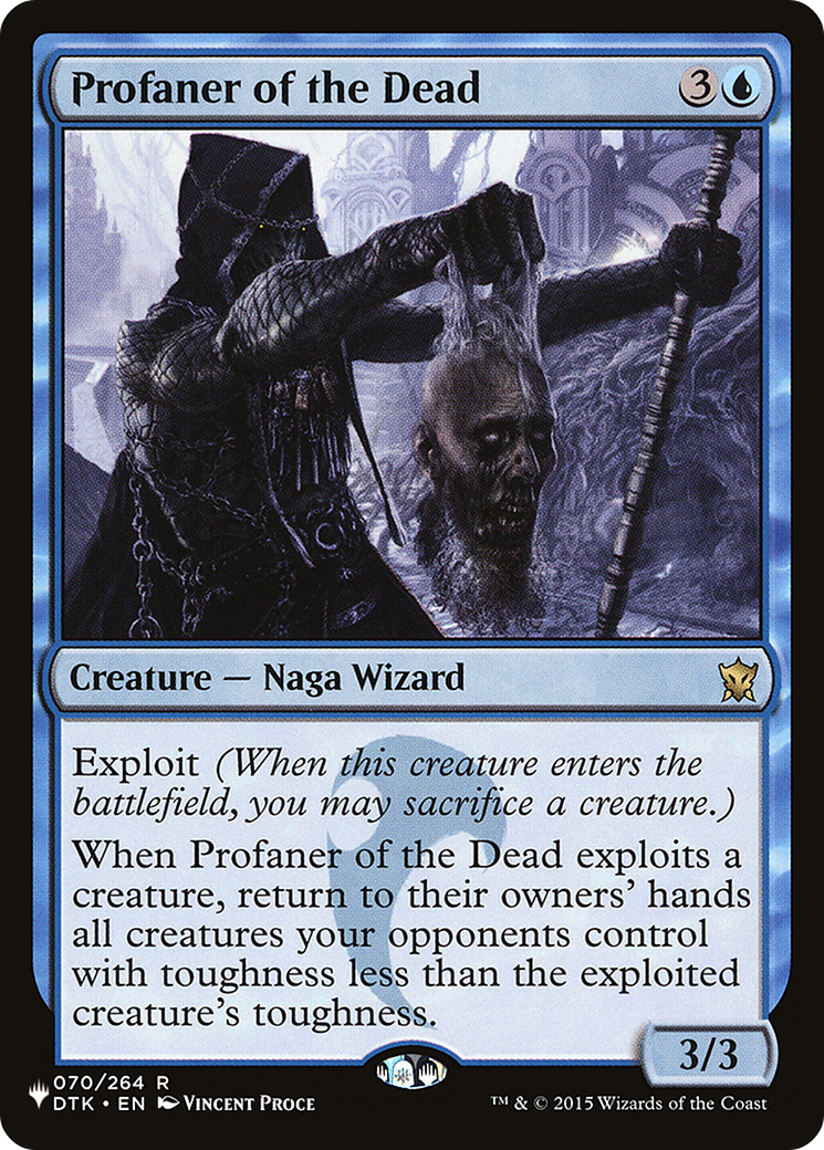 Profaner of the Dead (LIST-070/264) - The List