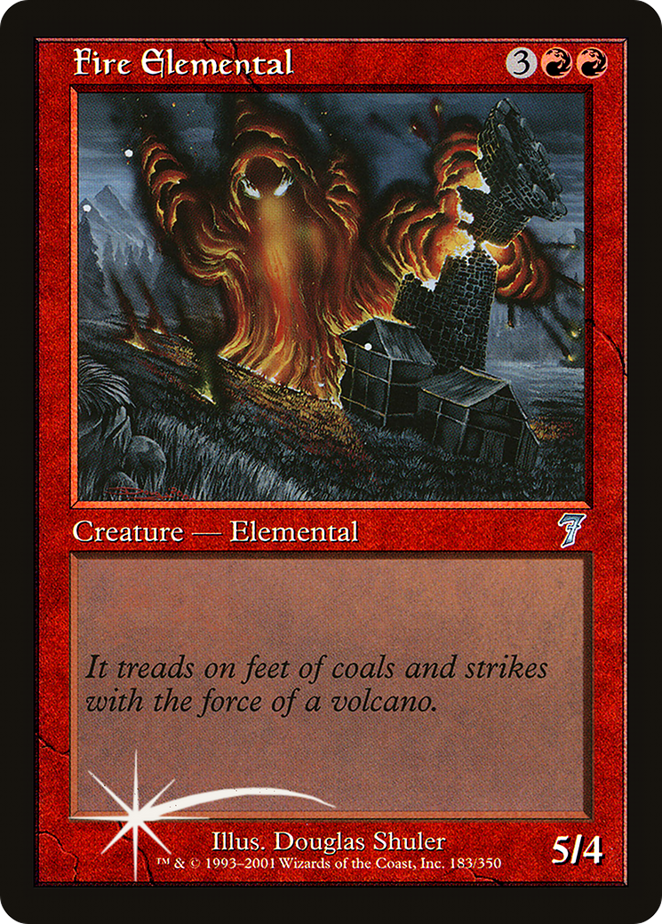 Fire Elemental (7ED-183★) - 7th Edition