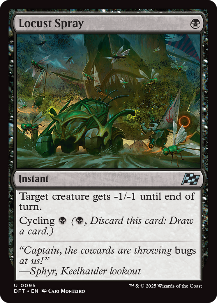 Locust Spray (DFT-095) - Aetherdrift Foil