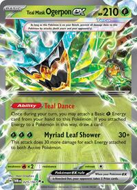 Teal Mask Ogerpon ex - 025/167 (025/167) [SV06: Twilight Masquerade]