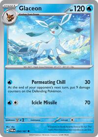 Glaceon (054/167) [SV06: Twilight Masquerade]