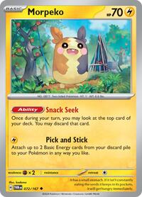 Morpeko (072/167) [SV06: Twilight Masquerade]