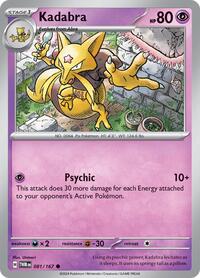 Kadabra (081/167) [SV06: Twilight Masquerade]