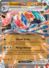 Greninja ex - 106/167 (106/167) [SV06: Twilight Masquerade]