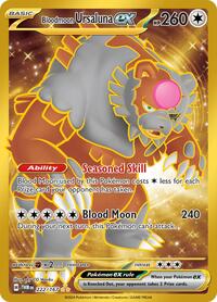 Bloodmoon Ursaluna ex - 222/167 (222/167) [SV06: Twilight Masquerade]