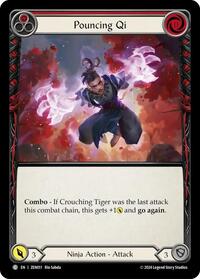 Pouncing Qi (Red) (ZEN011) [Blitz Deck: Part the Mistveil - Zen]