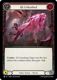 Qi Unleashed (Red) (ZEN012) [Blitz Deck: Part the Mistveil - Zen]