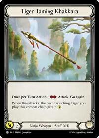 Tiger Taming Khakkara (ZEN002) [Blitz Deck: Part the Mistveil - Zen]