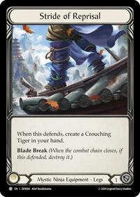 Stride of Reprisal (ZEN006) [Blitz Deck: Part the Mistveil - Zen]
