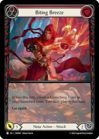 Biting Breeze (Red) (ZEN007) [Blitz Deck: Part the Mistveil - Zen]