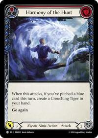 Harmony of the Hunt (Red) (ZEN010) [Blitz Deck: Part the Mistveil - Zen]