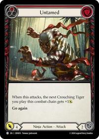 Untamed (Red) (ZEN013) [Blitz Deck: Part the Mistveil - Zen]
