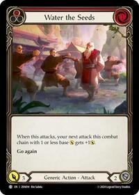 Water the Seeds (Red) (ZEN014) [Blitz Deck: Part the Mistveil - Zen]