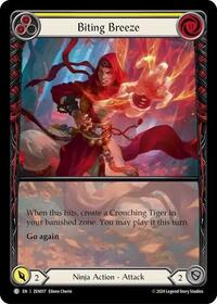 Biting Breeze (Yellow) (ZEN017) [Blitz Deck: Part the Mistveil - Zen]