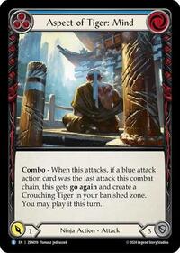 Aspect of Tiger: Mind (ZEN019) [Blitz Deck: Part the Mistveil - Zen]