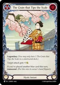 The Grain that Tips the Scale (ZEN028) [Blitz Deck: Part the Mistveil - Zen]