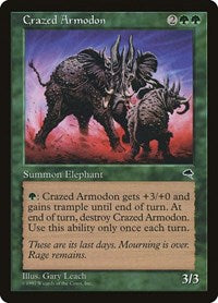 Crazed Armodon (220) [Tempest]