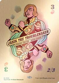 Jaxis, the Troublemaker (Rainbow Foil) (1703) [Secret Lair Drop Series]