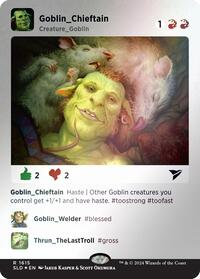 Goblin Chieftain (1615) (Rainbow Foil) (1615) [Secret Lair Drop Series]