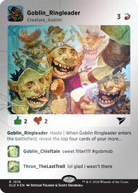 Goblin Ringleader (Rainbow Foil) (1616) [Secret Lair Drop Series]