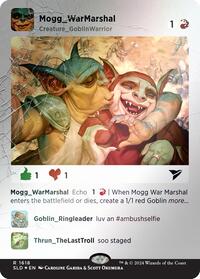Mogg War Marshal (Rainbow Foil) (1618) [Secret Lair Drop Series]