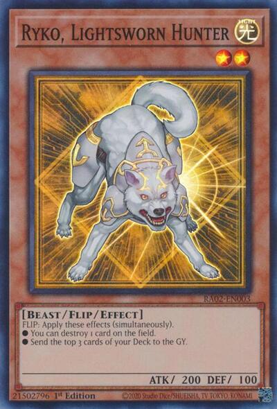 Ryko, Lightsworn Hunter (RA02-EN003) [25th Anniversary Rarity Collection II]