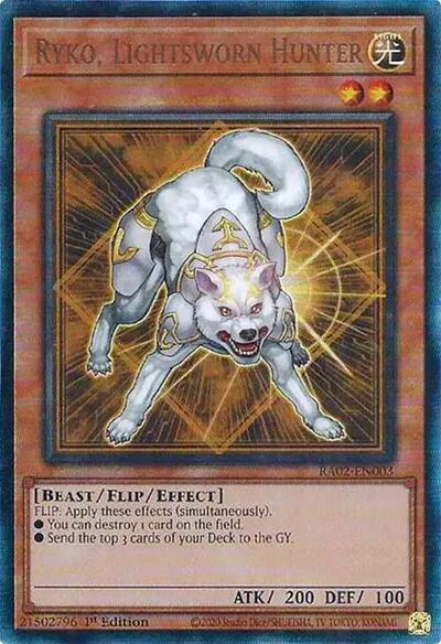 Ryko, Lightsworn Hunter (PUR) (RA02-EN003) [25th Anniversary Rarity Collection II]