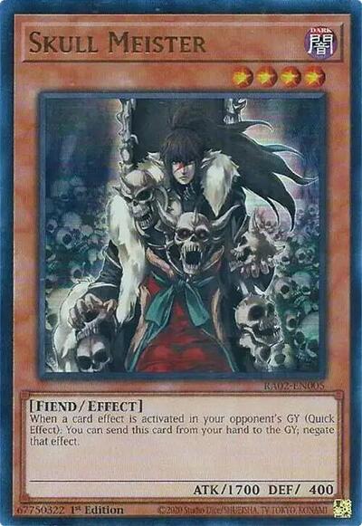 Skull Meister (UR) (RA02-EN005) [25th Anniversary Rarity Collection II]