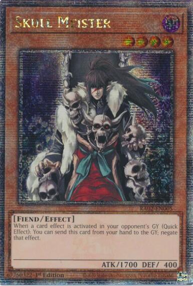 Skull Meister (Quarter Century Secret Rare) (RA02-EN005) [25th Anniversary Rarity Collection II]
