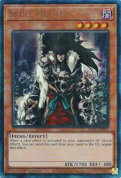 Skull Meister (PUR) (RA02-EN005) [25th Anniversary Rarity Collection II]