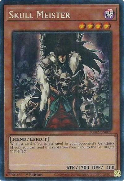 Skull Meister (PCR) (RA02-EN005) [25th Anniversary Rarity Collection II]