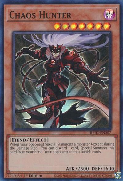 Chaos Hunter (RA02-EN007) [25th Anniversary Rarity Collection II]