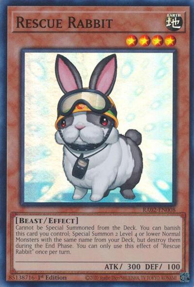 Rescue Rabbit (RA02-EN008) [25th Anniversary Rarity Collection II]