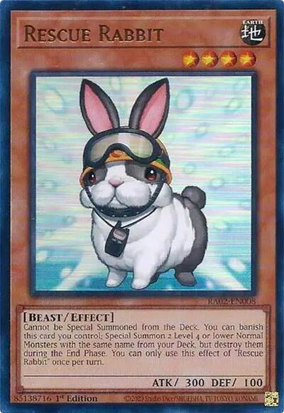 Rescue Rabbit (UR) (RA02-EN008) [25th Anniversary Rarity Collection II]