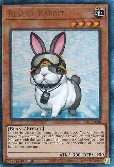 Rescue Rabbit (PUR) (RA02-EN008) [25th Anniversary Rarity Collection II]