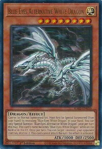 Blue-Eyes Alternative White Dragon (UR) (RA02-EN010) [25th Anniversary Rarity Collection II]
