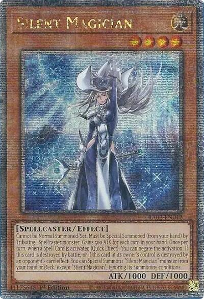 Silent Magician (Quarter Century Secret Rare) (RA02-EN012) [25th Anniversary Rarity Collection II]
