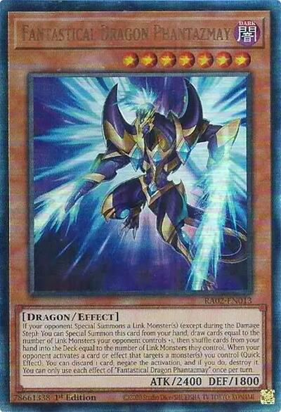 Fantastical Dragon Phantazmay (Alternate Art) (PUR) (RA02-EN013) [25th Anniversary Rarity Collection II]