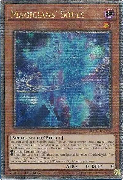 Magicians' Souls (Quarter Century Secret Rare) (RA02-EN014) [25th Anniversary Rarity Collection II]