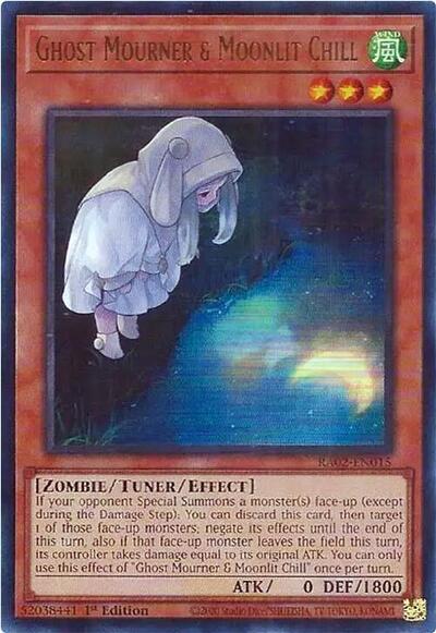 Ghost Mourner & Moonlit Chill (Alternate Art) (UR) (RA02-EN015) [25th Anniversary Rarity Collection II]