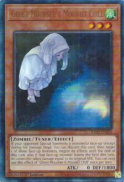 Ghost Mourner & Moonlit Chill (Alternate Art) (PUR) (RA02-EN015) [25th Anniversary Rarity Collection II]