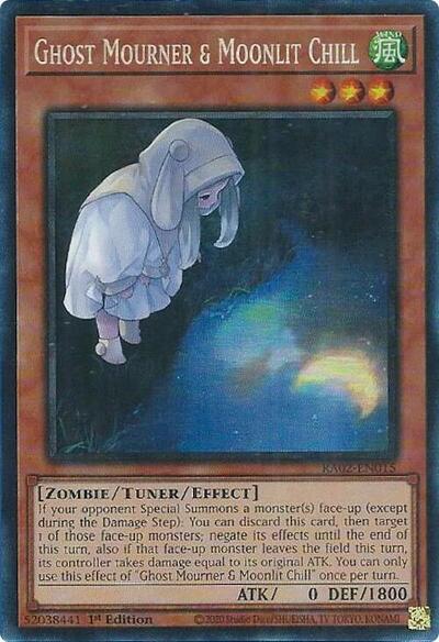 Ghost Mourner & Moonlit Chill (Alternate Art) (PCR) (RA02-EN015) [25th Anniversary Rarity Collection II]