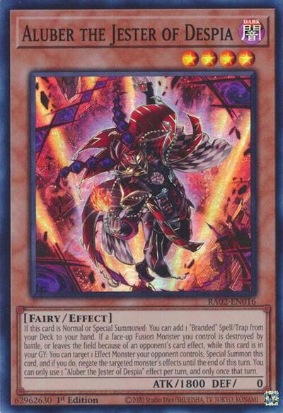 Aluber the Jester of Despia (RA02-EN016) [25th Anniversary Rarity Collection II]