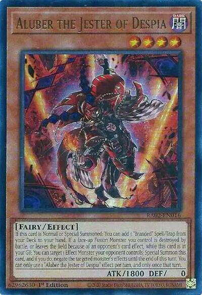 Aluber the Jester of Despia (UR) (RA02-EN016) [25th Anniversary Rarity Collection II]